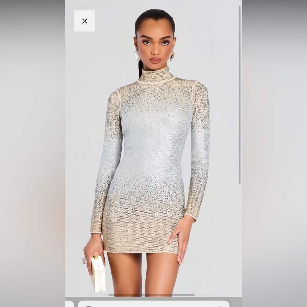 Retrofete Anica Embellished Knit Dress